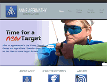 Tablet Screenshot of anneabernathy.com